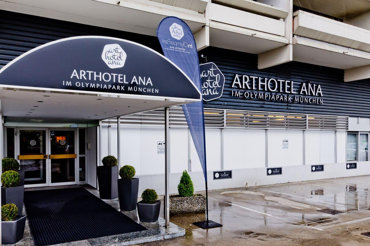 Arthotel Ana Im Olympiapark Munique Exterior foto